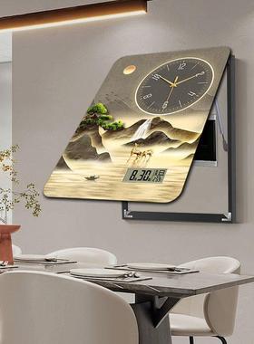 万年历时电箱装饰空画遮挡气开关电闸餐厅挂画现代简约画orx+J9zT