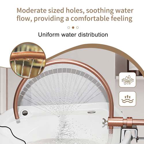 理发店水式循环头仪环冲水器泰按摩洗头床循冲水Q871床配件品疗批