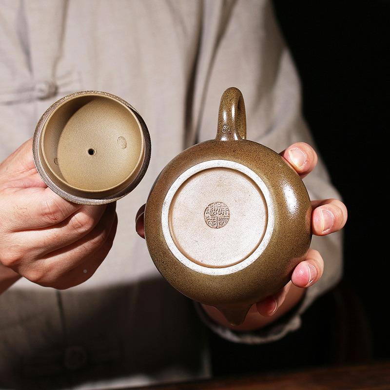 紫砂泡壶家销宜兴原矿柴烧西施茶壶名家全637手直工茶壶厂茶具