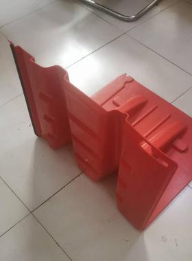 小口区商铺挡地33151铁防洪挡L型红板色水板活动式防洪板