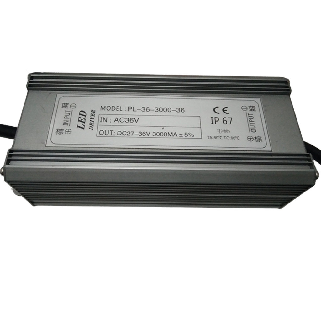 质保3年 终身维护 10串100W AC36V输入电压 低压工矿灯LED驱动