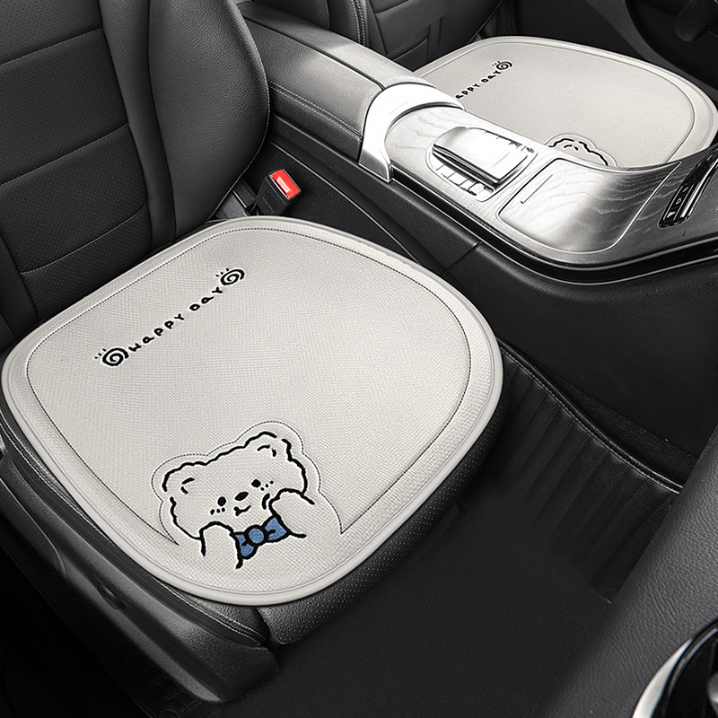 汽车坐垫单片座垫腰靠冬季通用四季小车座套主驾驶单个车座椅后排