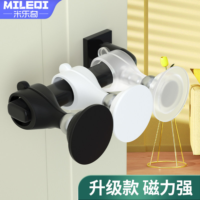 新款门挡门把手硅胶防撞强磁窗户固定吸门器卫生间门碰门吸免打孔