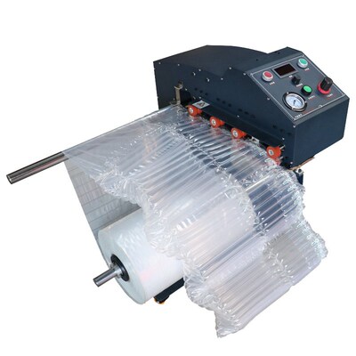 气柱袋充气机L袋Q袋奶粉袋全自动连续充气卷材多功能物流充气机