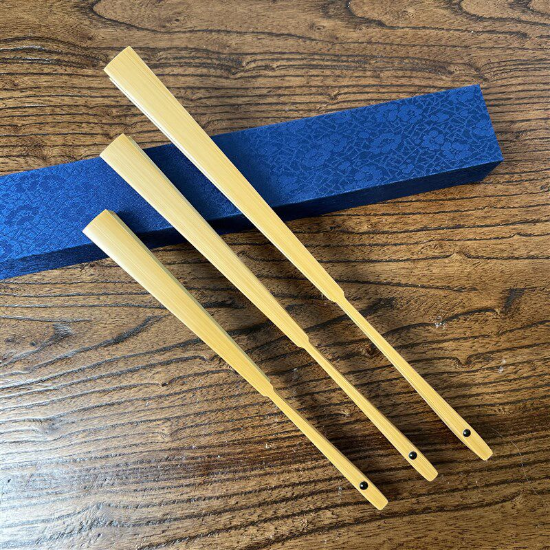 古方头玉竹折扇7/8/9.5寸18方,刮棱刮宓贴梁手感舒流行复古扇子