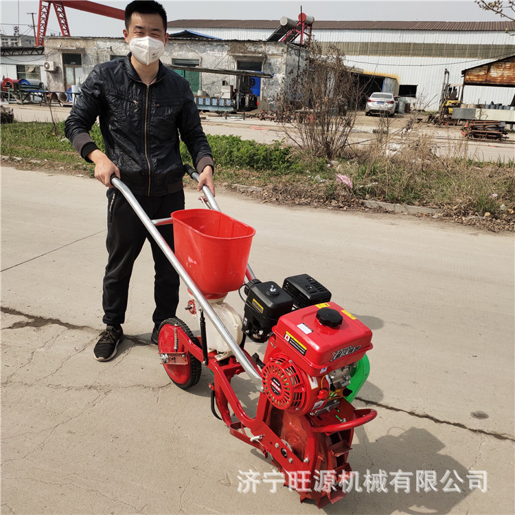 手推式汽油多功能施肥播种机