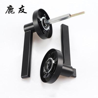 门锁家用通用型卧室门室6516内锁球形单舌手房门锁浴室钥匙三杆执