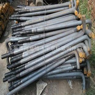 地脚螺栓7字9HGV字45号钢地脚双头螺丝m8—m48双头螺栓U型栓