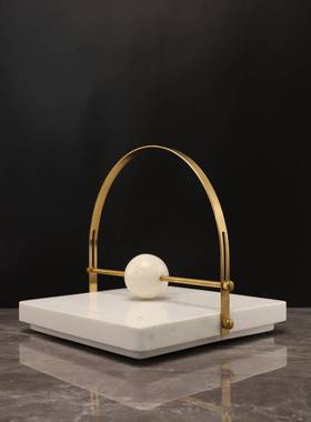 欧式简约镇纸纸巾架电样板房视柜书0347房客居厅茶几家软装饰摆品