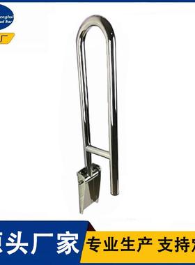 304不锈钢滑U型折扶手无障SH1801-B碍叠老人残疾人防全栏杆浴室厕