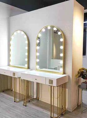 化妆镜e带灯ld化师专业用灯泡镜专子影楼摄妆影师251115化妆镜台