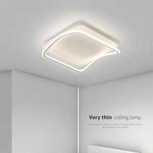l现ed吸647灯方形客厅灯超薄简约代大顶气家用卧室长灯饰灯具新款
