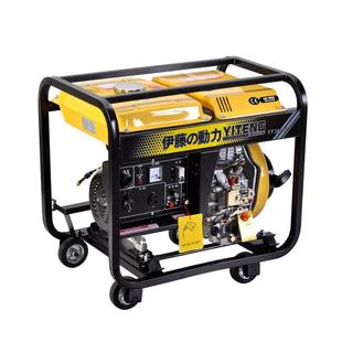 YT3800E动5KW开架式 动6带轮子小力型柴油发电机Y移T800E3