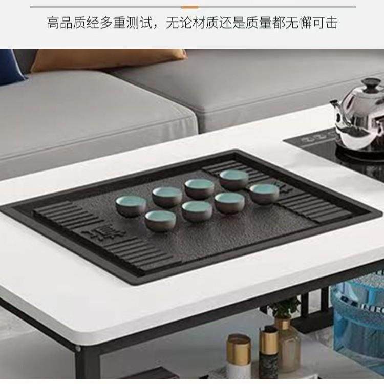 茶几厅中简式家客用约办公全室茶台小户型功夫泡IVQ茶台自动一体