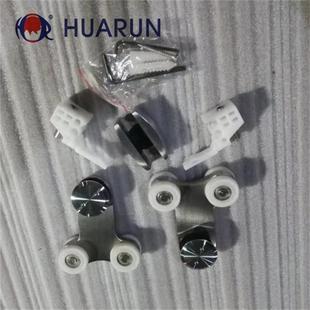 不锈钢304加吊轮木门移门吊轮推拉门厚移门滑轮轨HR1600D-吊道轮