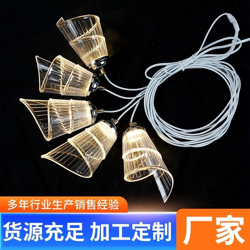婚礼浪漫唯美灯串暖白白光橱窗
