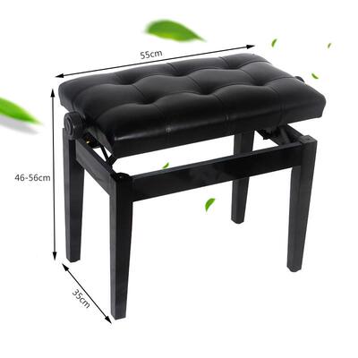 实木琴凳钢琴凳可升单降子键盘人钢琴升降凳QQB电子琴凳椅子凳