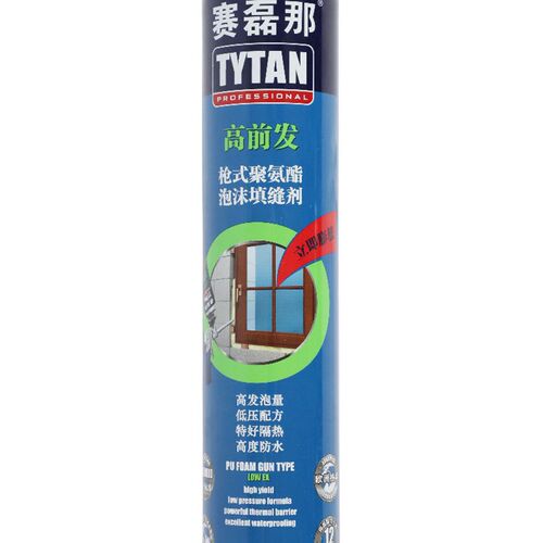 tytan顶泰聚氨酯发泡填缝剂PU发泡胶工程门窗建筑膨胀密封泡沫胶