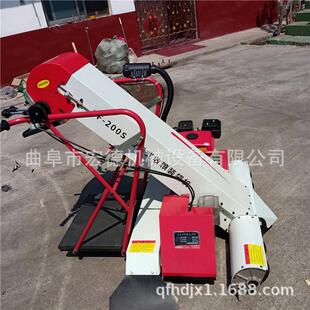 自走式粮食装袋COI家用汽油小机麦灌粮袋机米水稻玉晒场收机