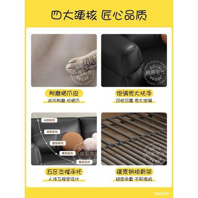 书房休ZAD办公室商务沙发床布一体两可折叠抽拉式午用睡觉黑色艺