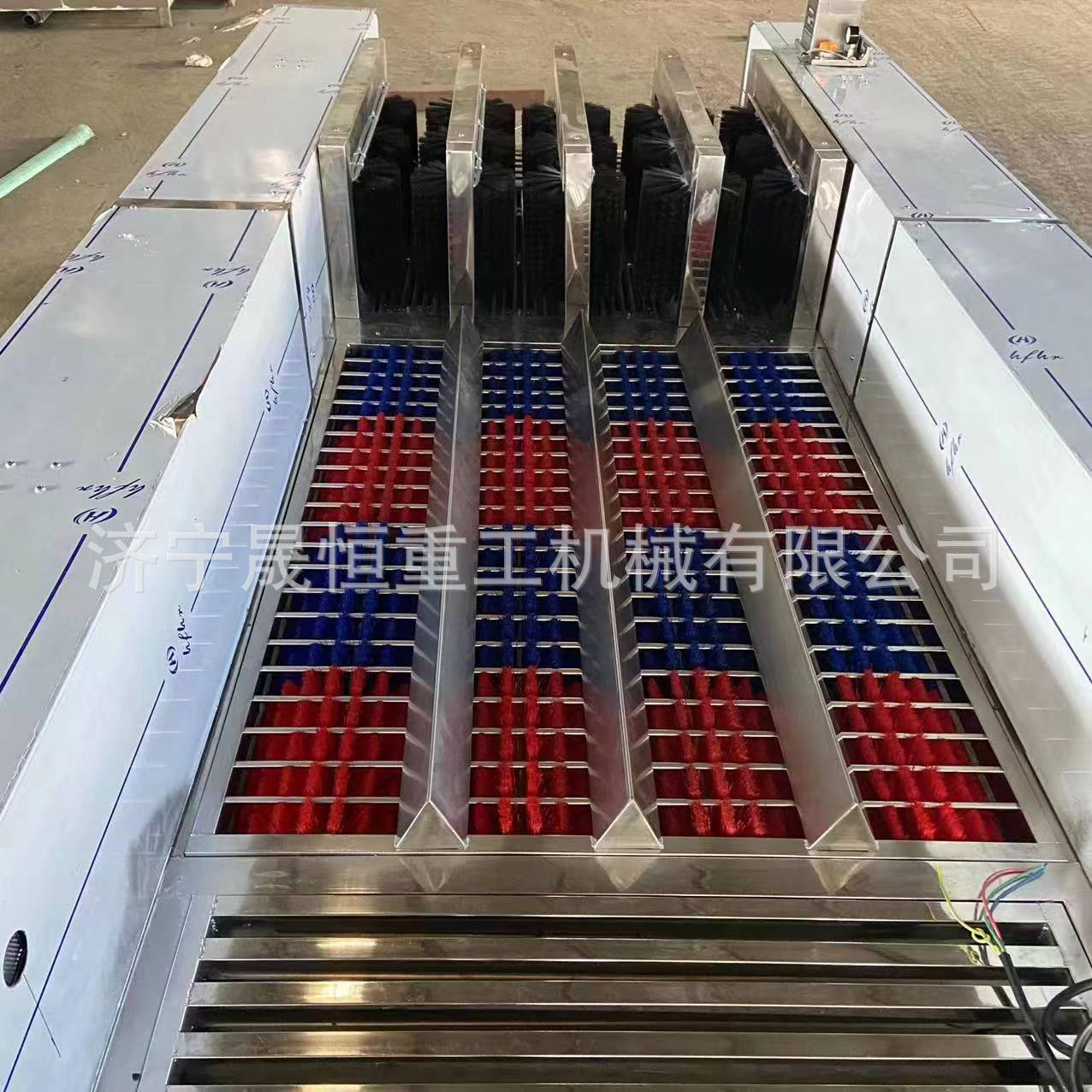 矿用无动力双通道洗靴机感应喷淋
