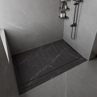 下沉式岩板浴淋板生间防滑地板石冲凉房板底卫座浴室岩板淋浴洗澡
