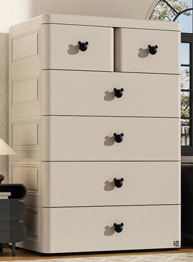 70宽简易衣柜抽屉收纳柜床质头式五衣斗柜宝WIA宝儿童柜加厚环保材柜