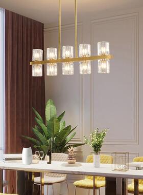 澳大利亚现代轻奢吊灯港39484水晶简后约创意卧室厅灯式高档大气