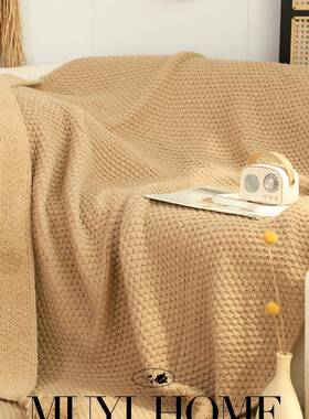 复古大吊穗半边毯绒毛毯客厅沙发毯民宿床尾卡床毯子盖旗毯其FS75