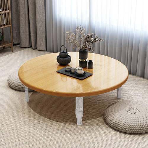 包邮折床叠桌餐桌用炕桌地桌吃榻饭小桌子榻米上折UNP叠书家桌电