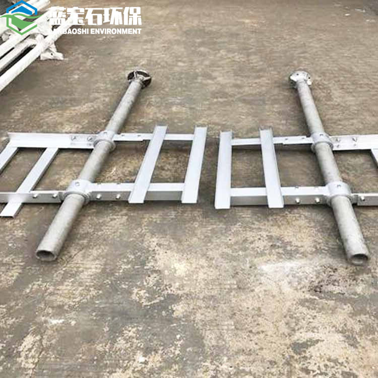 反应池慢速框式搅拌机JBK1700立轴式桨板混合PAM絮凝反应釜搅拌器