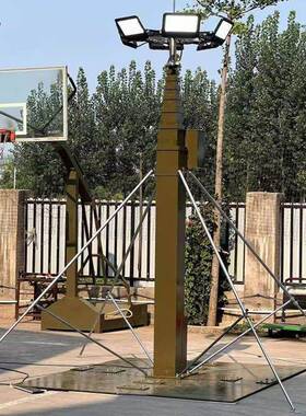 伸15米手电一体升降杆避雷k针AD-SJG下车载可固定三脚架桅杆缩承