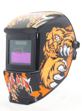 ALO-350F黄色大头戴式焊氩弧焊自焊接ALOE350面E罩太阳能动熊变光焊帽