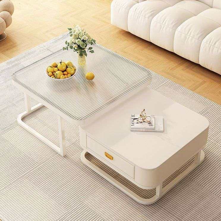 奶油风岩板茶几客厅家用小户型轻奢现代小桌子新款方形网红茶几桌,电子元器件市场,其它元器件,淘宝优惠券,粉丝福利购,淘宝优惠卷