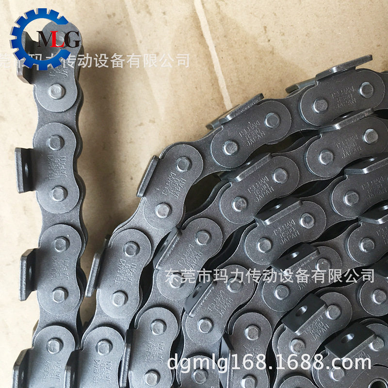 椿本链条 TSUBAKI链条 工业传动链条 弯板附件链条 RS60 2LK1