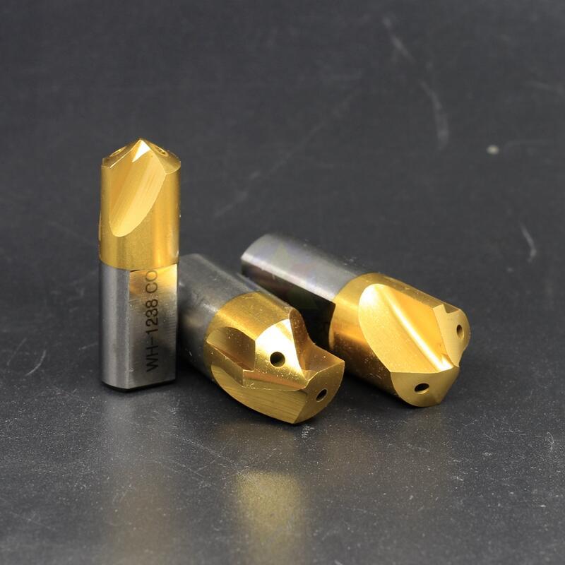 U钻定心钻深孔大头钻PLD导向钻U钻进口VMD内冷却数控定心钻中心刃