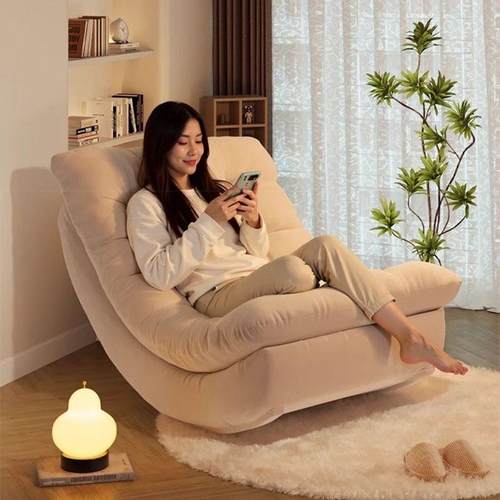 摇摇椅成人可睡觉单人沙发椅子客厅懒人沙发家用卧室阳台休闲躺椅