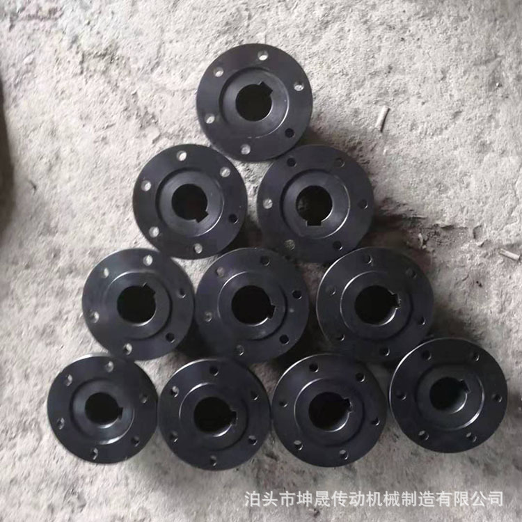 法兰盘钢型联轴器 刚性联轴器多款型号定 制YL型凸缘联轴器