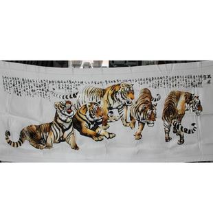 苏绣绣片单公面绣刺客厅办室会室装 饰画苏州348手工绣五议幅图