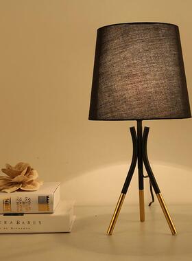 灯卧室床现头简约台代创意铁温艺馨浪漫主义酒店工程客房97033台