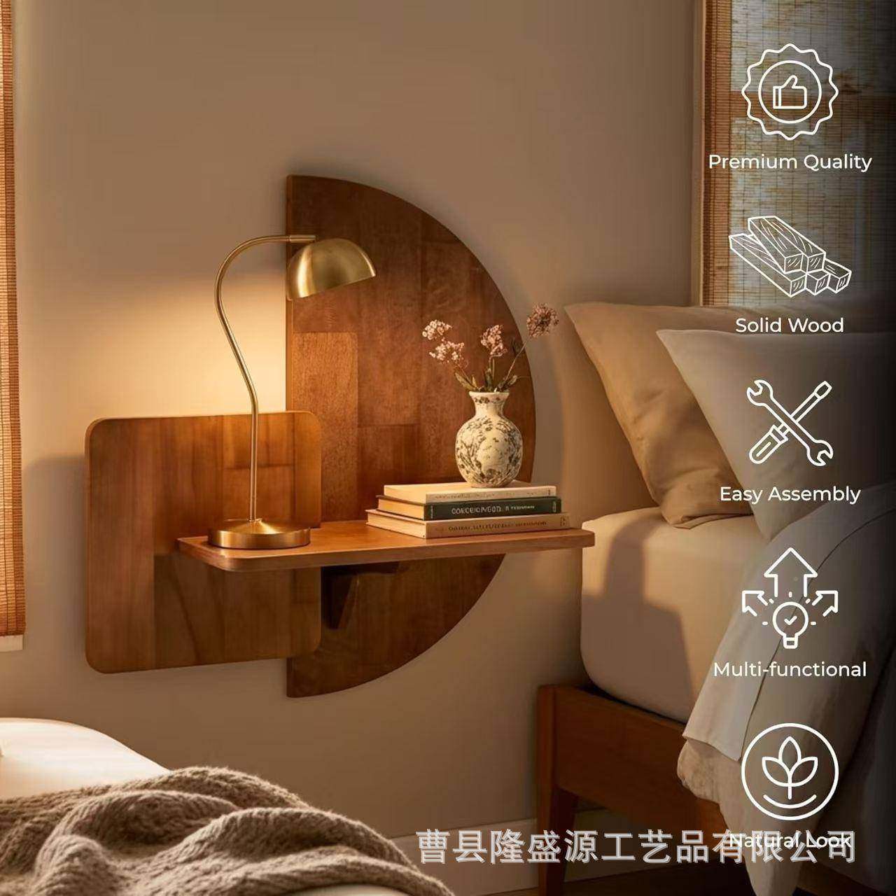 跨境木制墙店置LSY-2512物架酒民宿壁墙面装饰壁挂收纳架木花架装,收纳整理,书桌收纳置物架,淘宝优惠券,粉丝福利购,淘宝优惠卷