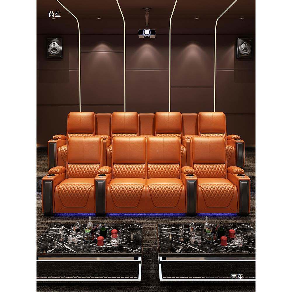 墅影厅电动功thlo%u+y能摩别座椅按私人家庭影院影音室视观影KTV