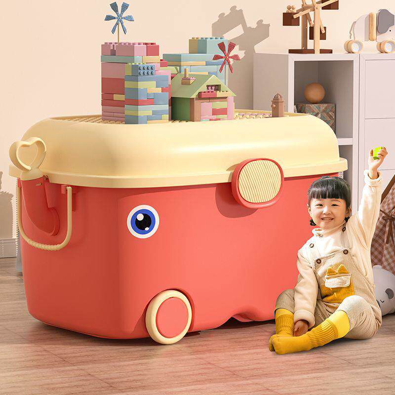 儿童能理玩具箱置物框衣卡通收纳箱子家用无品牌/多功储物箱杂物