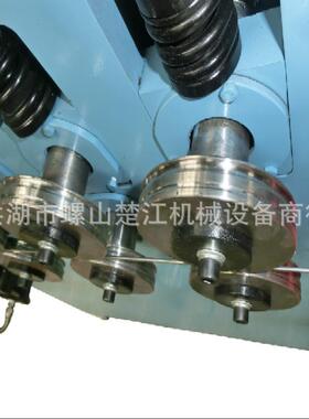 湖北机小型虾螃蟹龙笼自动成机调直下料弯框碰焊一体GNZ卷圆机