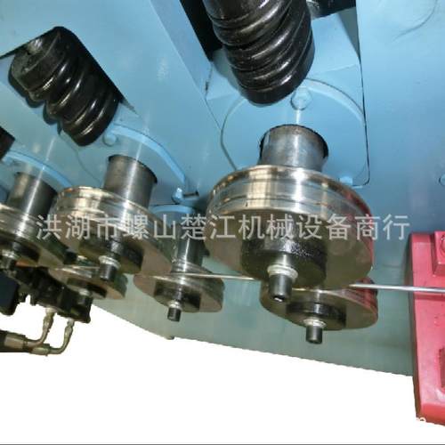 湖北机小型虾螃蟹龙笼自动成机调直下料弯框碰焊一体GNZ卷圆机