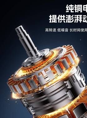 户无锂链电8刷寸电锯充电式木工手持62863单手锯外便携无线伐木电锯