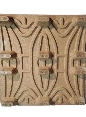 出口免熏叉车托潮盘仓库蒸防FWR模压木屑仓维储木纤卡板地台板托