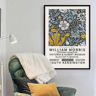 新中式乡村田小SQ1095园客厅装饰画众房术艺植物素描挂画卧室书办