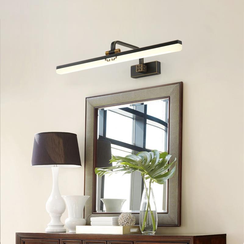 全铜镜前灯生卫间间浴室镜前欧式美JL037式中式镜前灯灯卫生浴室l