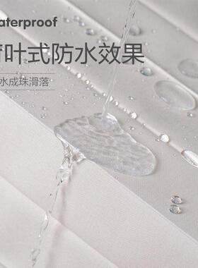 浴室防隔断帘防水高档ZDCX2024隐湿形折叠磁吸浴帘生卫间干分离霉